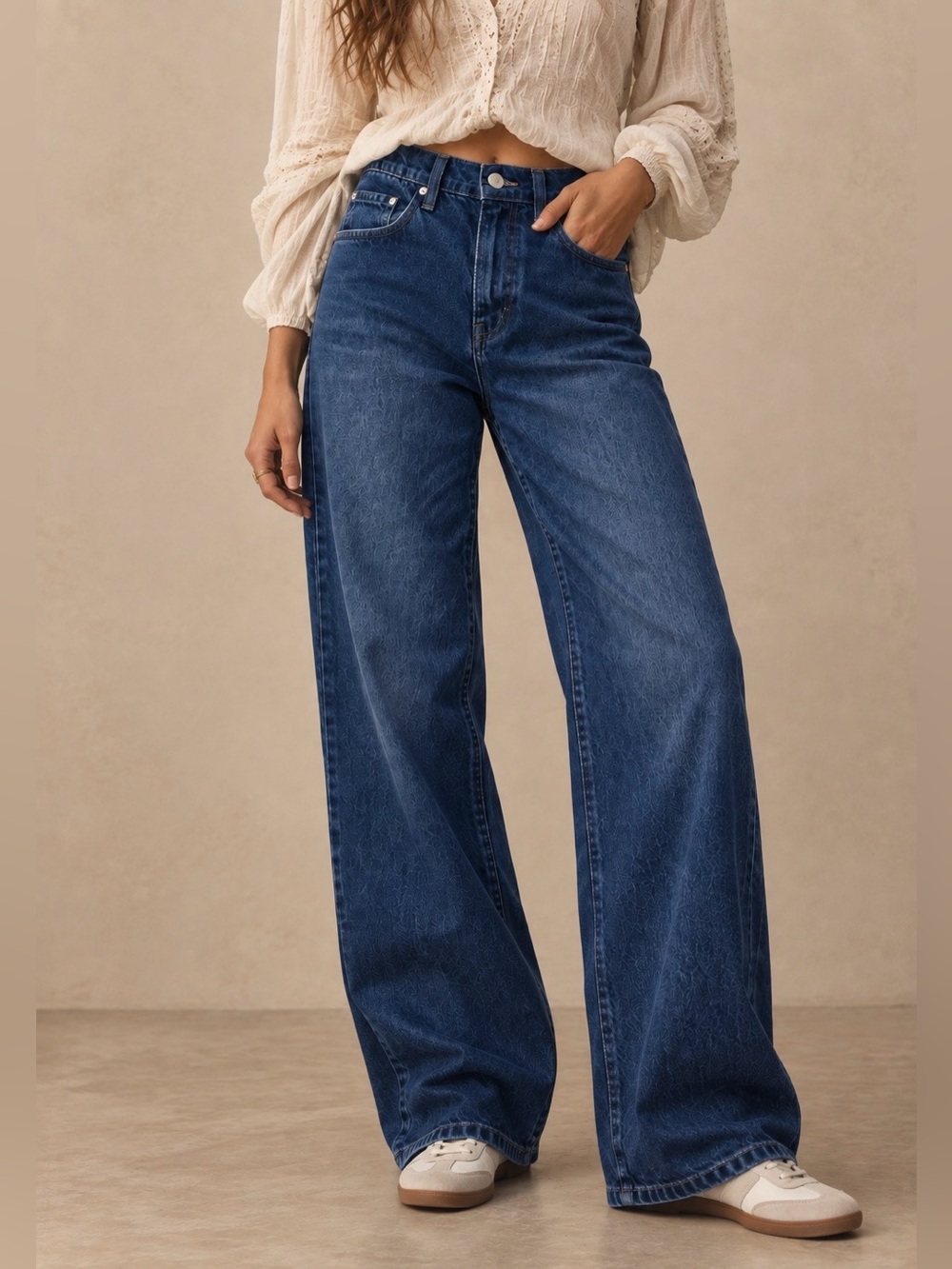 Free People We The Free Tinsley Baggy High-Rise Jeans - Size 25